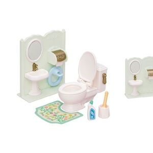 Calico Critters Toliet Set